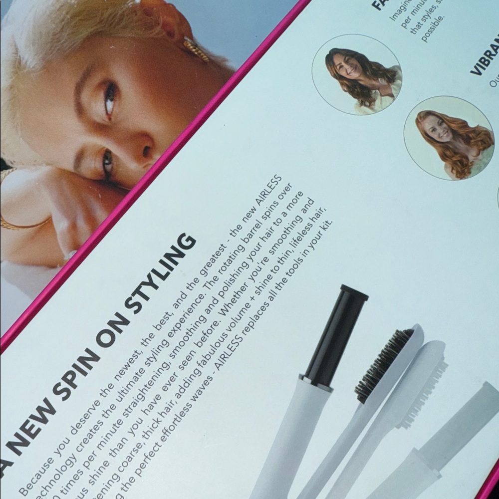 🧖  🏆 👌🏻• ❤️ IN 💎 STYLER x Airless Revolving Styler ♥️• 👌🏻